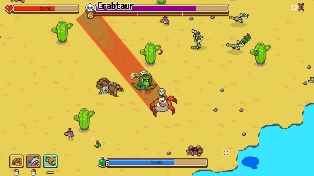 图片[1]-万物皆可蟹 动物进化（Everything is Crab The Animal Evolution Roguelite）免安装中文版-宇宙游戏库